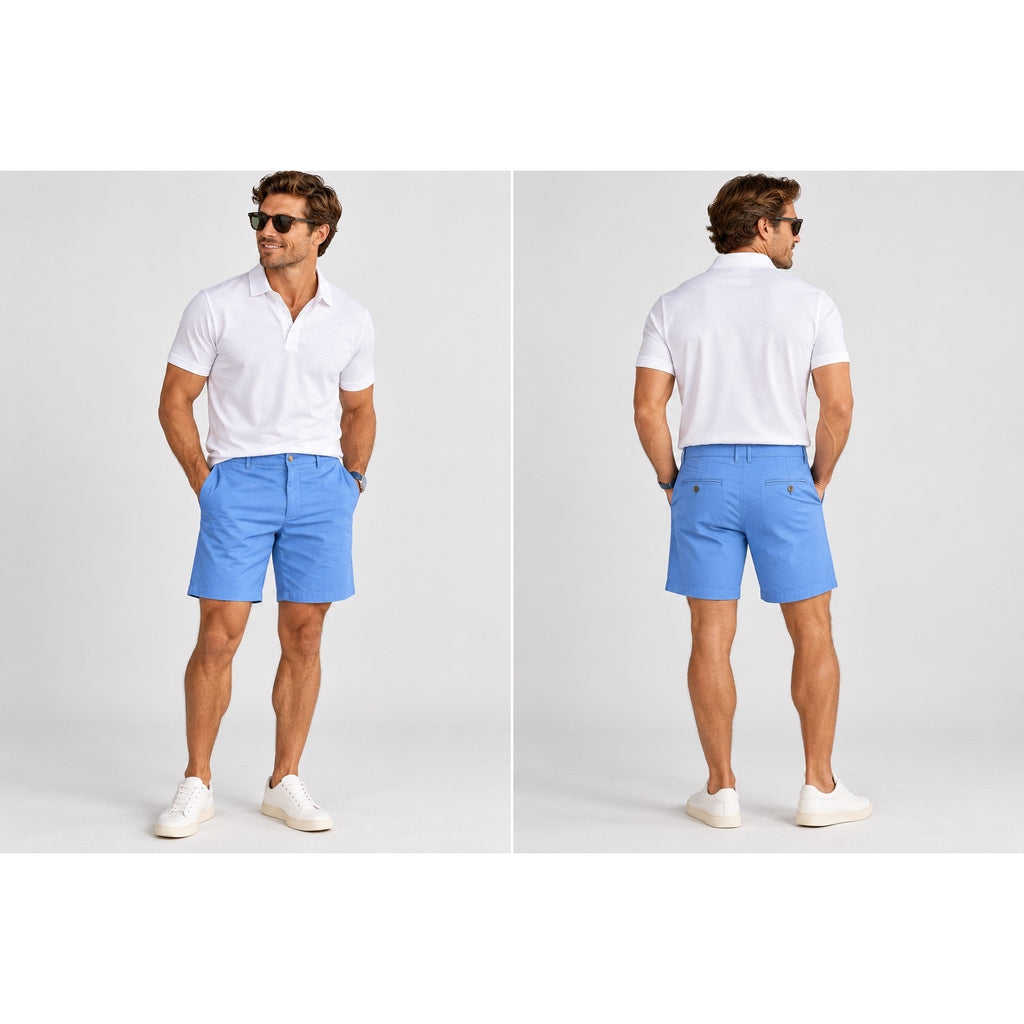 Peter Millar Crown Comfort Classic Fit Chino Shorts — Size 44