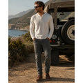 Faherty Reserve Collection Movement 5 Pocket Pants in Dark Gray — Size 28x32 // Preowned