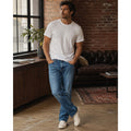 Adriano Goldschmied The Graduate Tailored Leg Denim 360 Jeans in Blue — Size 28x33 // Preowned
