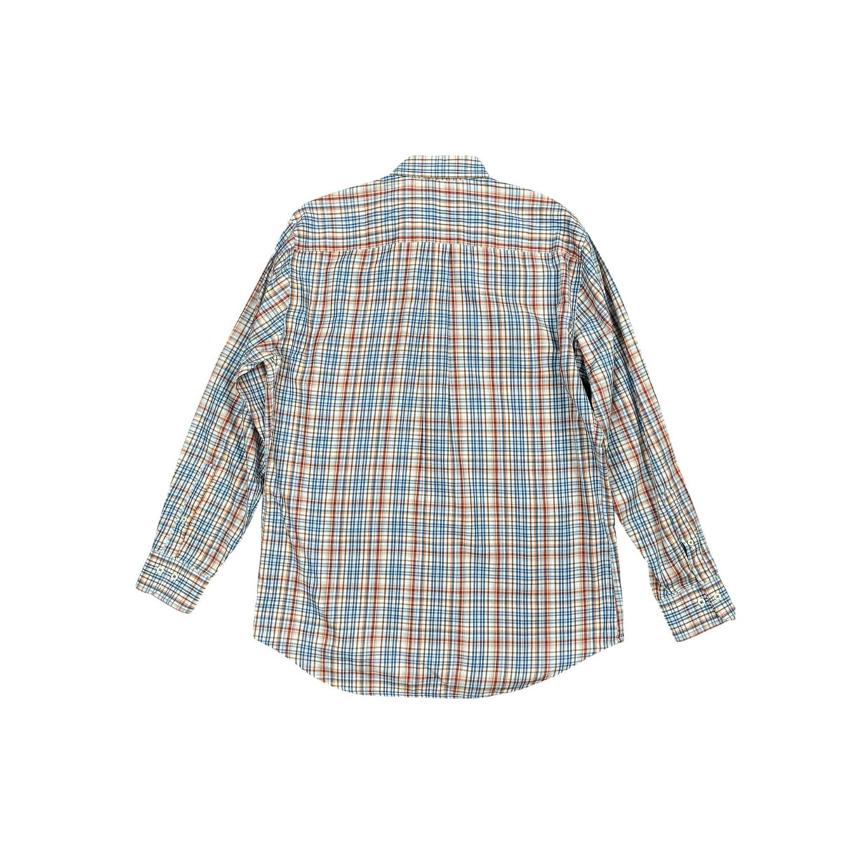 Peter Millar Crown Collection Plaid Long Sleeve Button Down Shirt — Size Large // Preowned