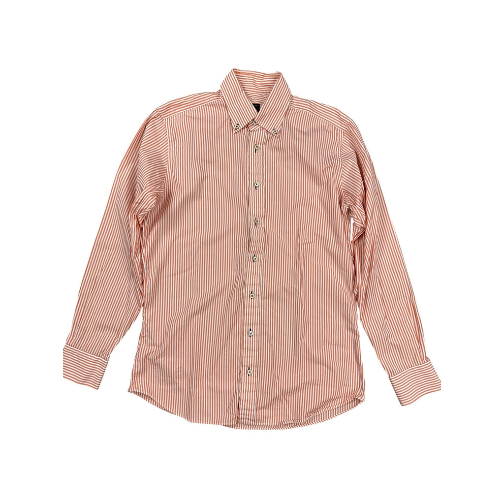 Robert Talbott Estate Trim Fit Striped Long Sleeve Button Down - Medium