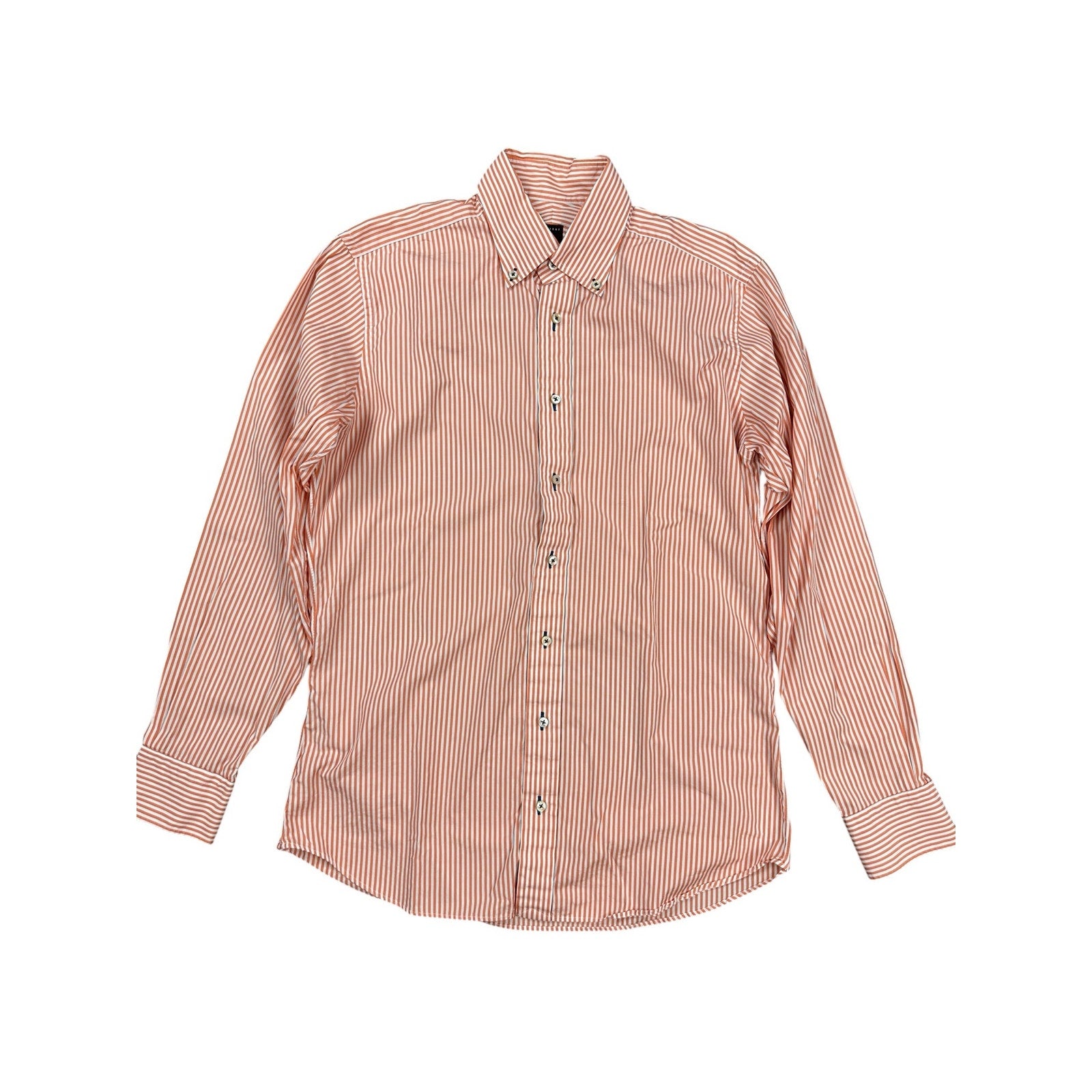 Robert Talbott Estate Trim Fit Striped Long Sleeve Button Down - Medium