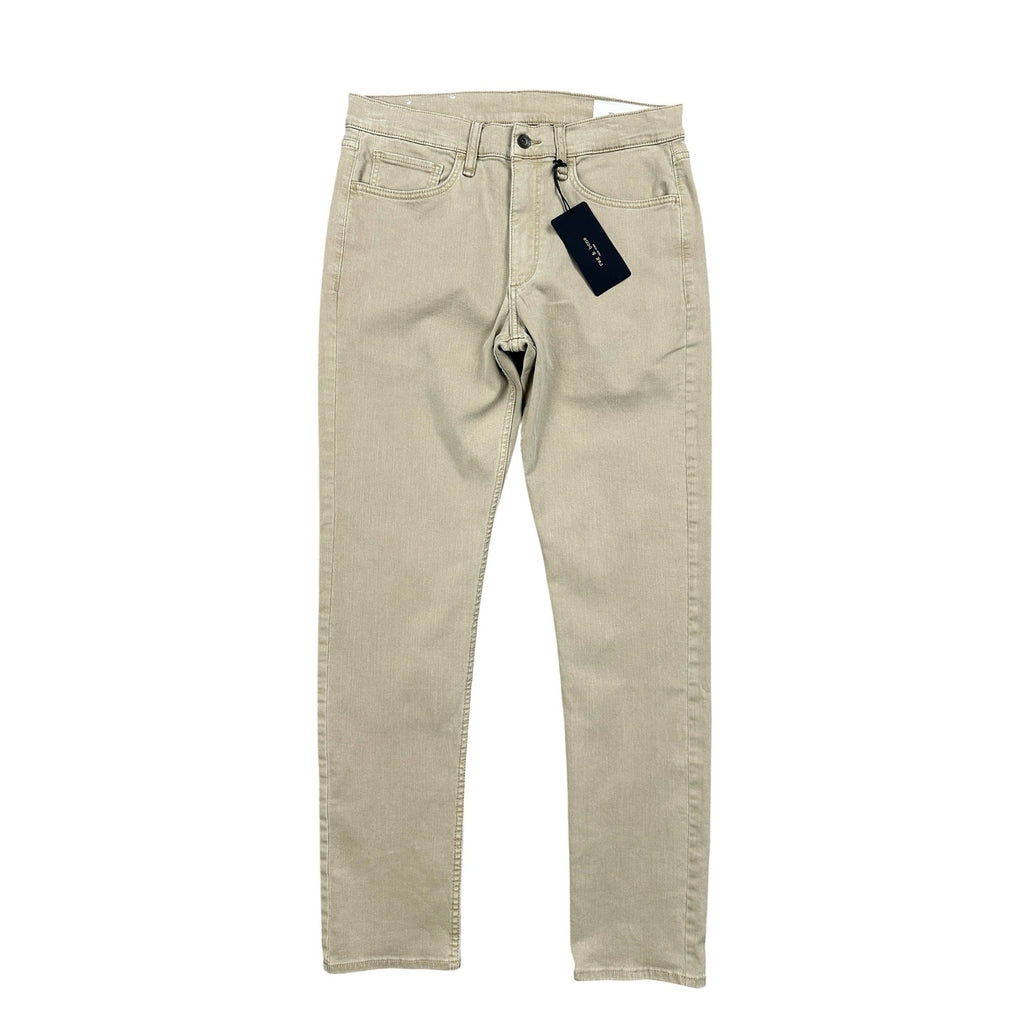 Rag & Bone RB 2 Slim Fit Jeans in Beige — Size 32x32