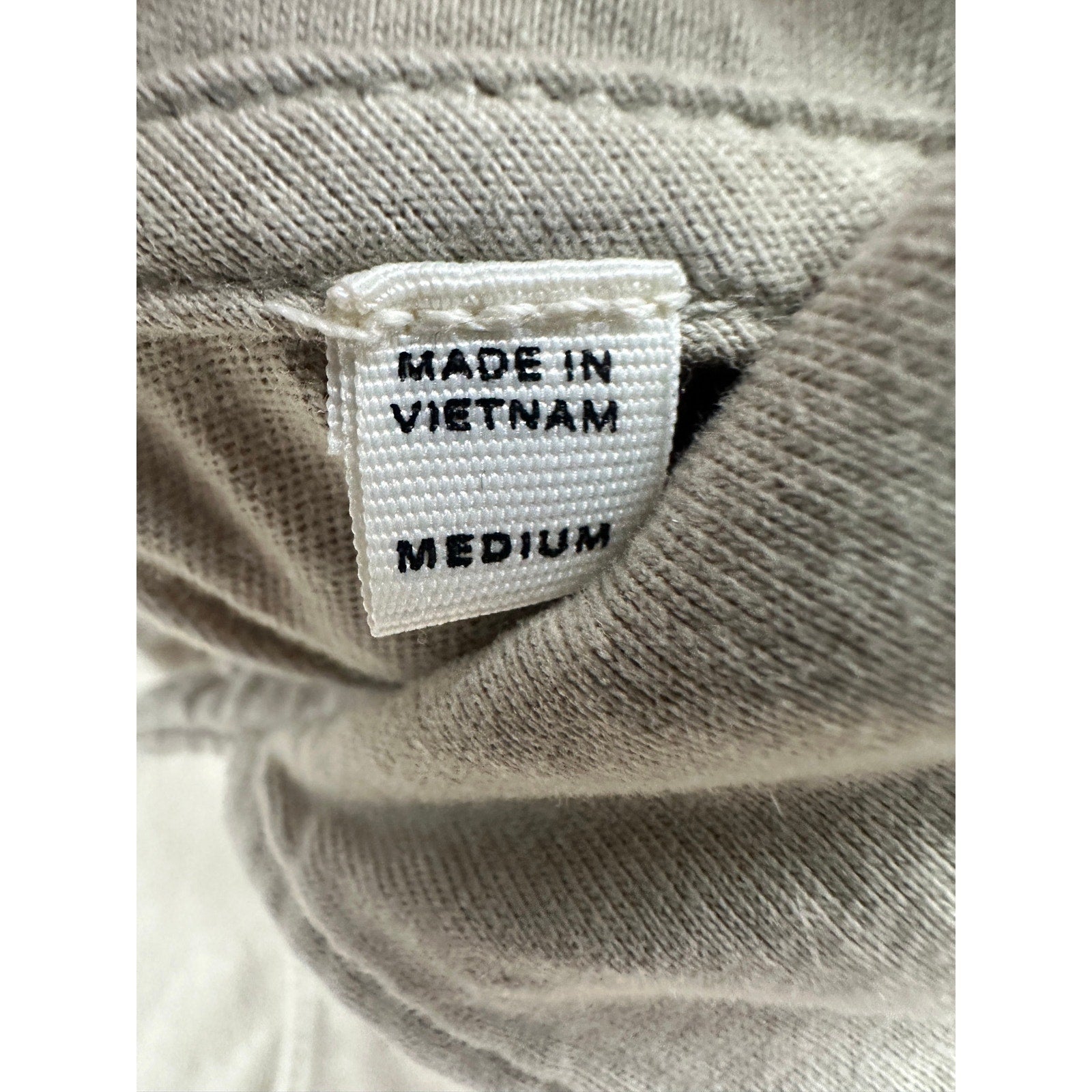 Buck Mason Sueded Cotton Jersey Polo in Warm Taupe — Size Medium // Preowned