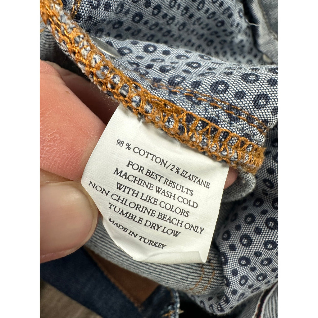 Peter Millar Straight Leg Stretch Denim Jeans — Size 33 // Preowned