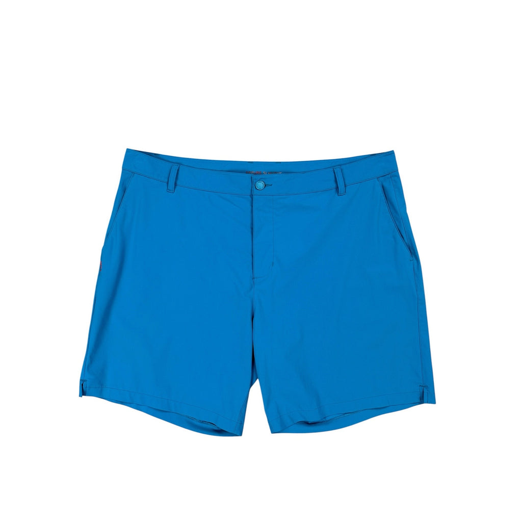 Rhone 9-Inch Commuter Performance Shorts in Bright Teal — Size 40 // Preowned