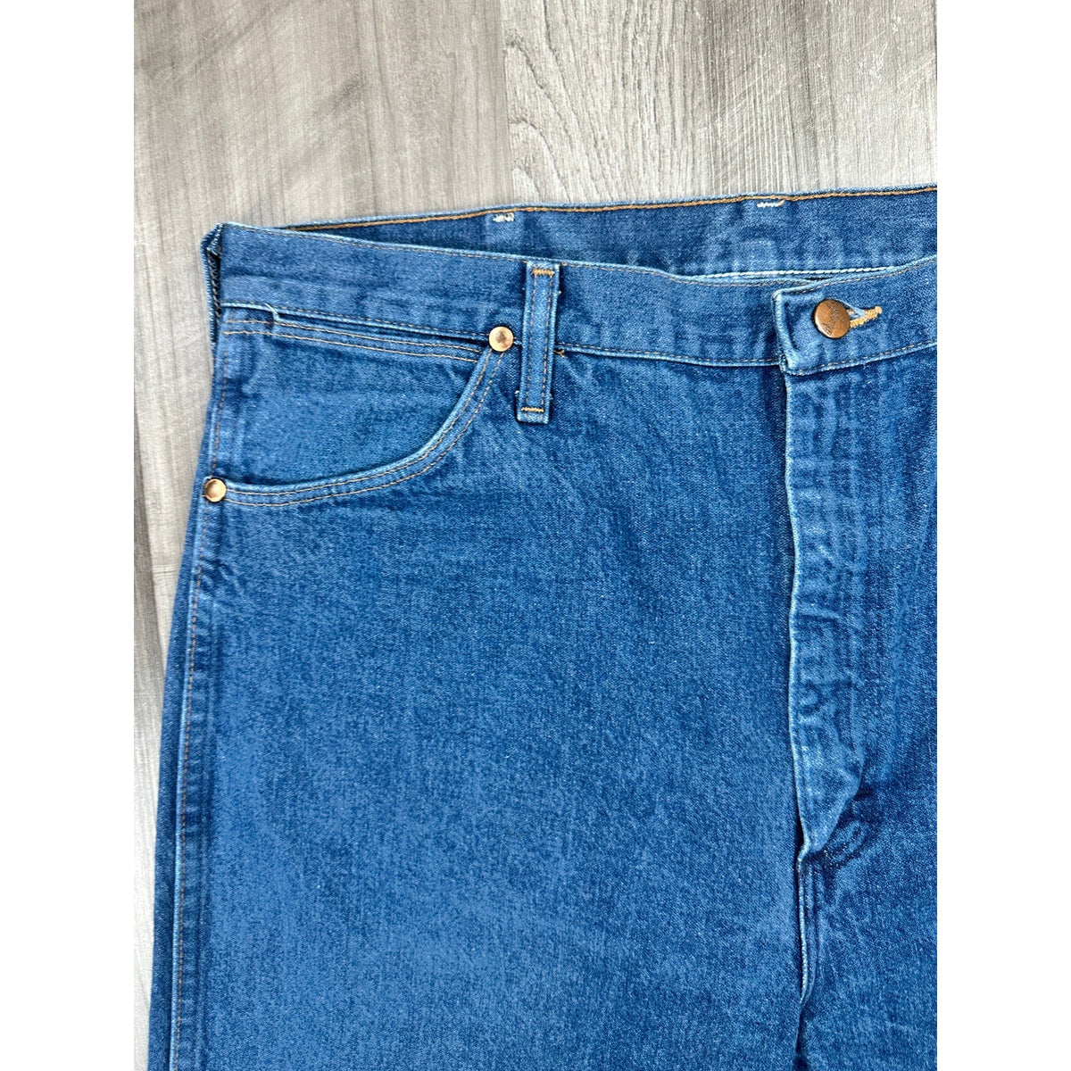 Wrangler Vintage Made in USA Cowboy Cut Original Straight Fit Jeans — Size 38x36 // Preowned
