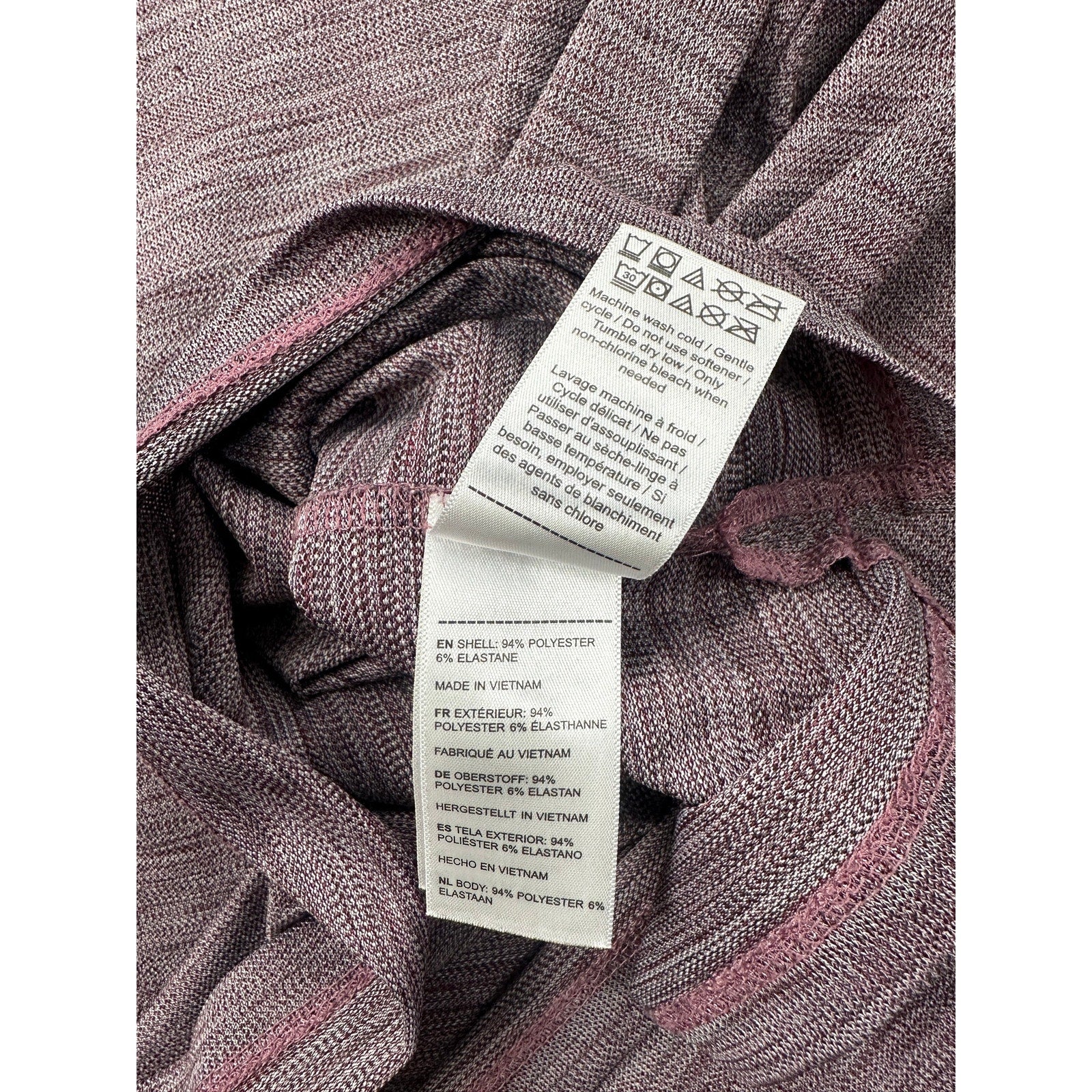 UNTUCKit Hannifer Performance Polo in Purple — Size 3XL // Preowned