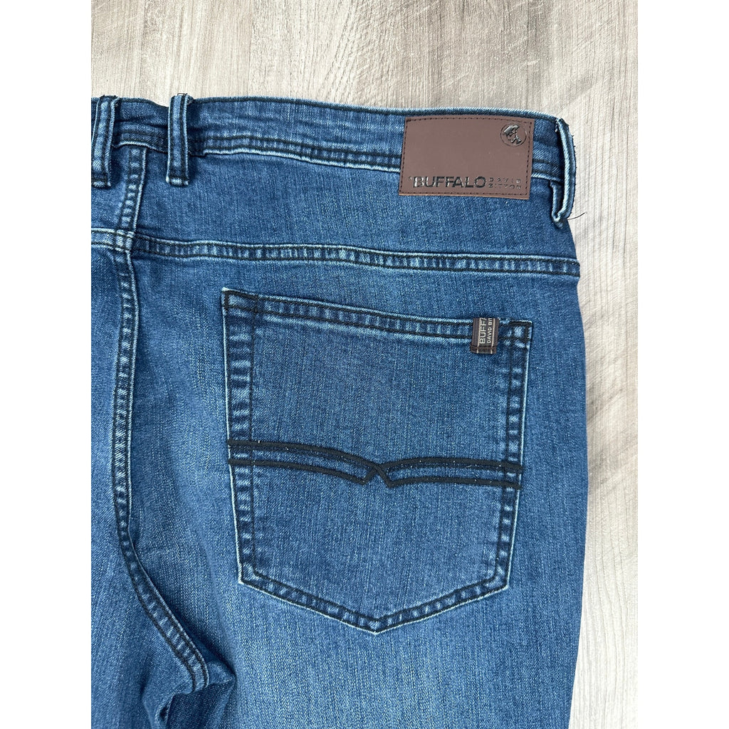 Buffalo David Bitton Jackson Slim Straight Jean in Medium Wash — 40x30