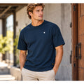 G-Star Structured Boxy Waffle Jersey Knit Tee — Size Medium