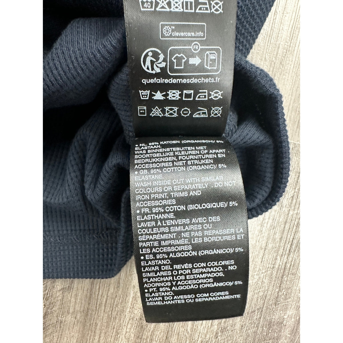 G-Star Structured Boxy Waffle Jersey Knit Tee — Size Small