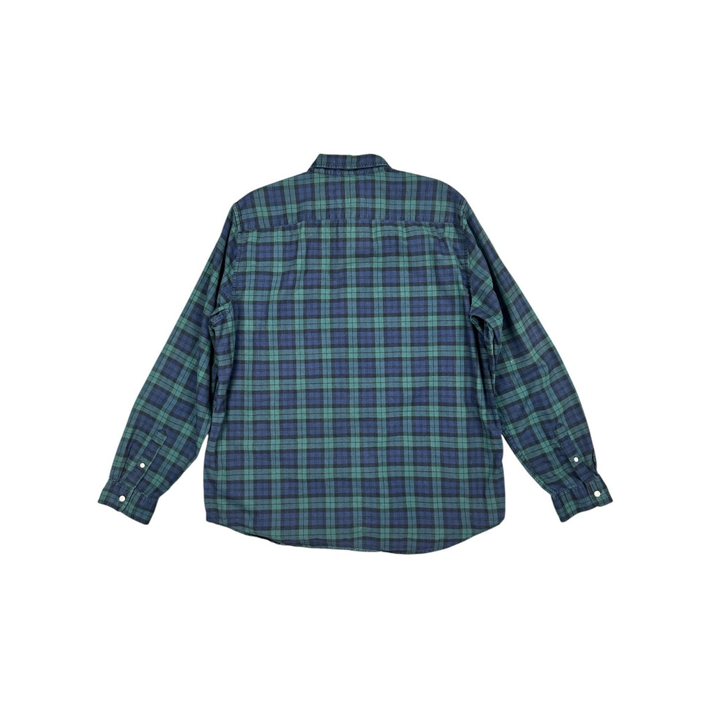 Ralph Lauren Denim & Supply Y2K Plaid Regular Fit Long Sleeve Button Down Shirt — Size XL // Preowned