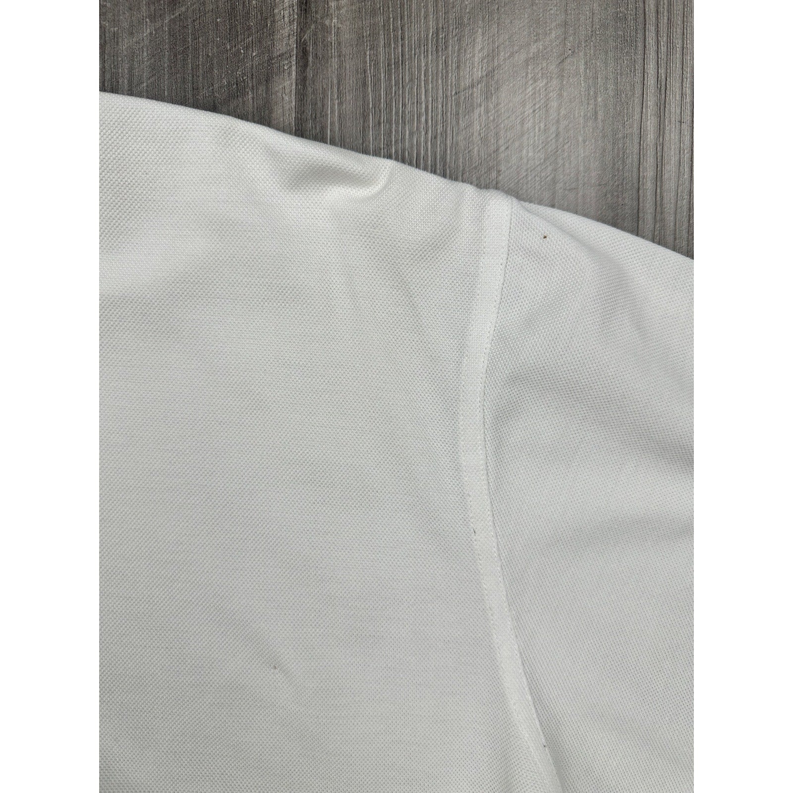 Paul & Shark Yachting Made in Italy Vintage Rainbow Stripe Collar Polo in White with Rainbow — Size Large // Preowned