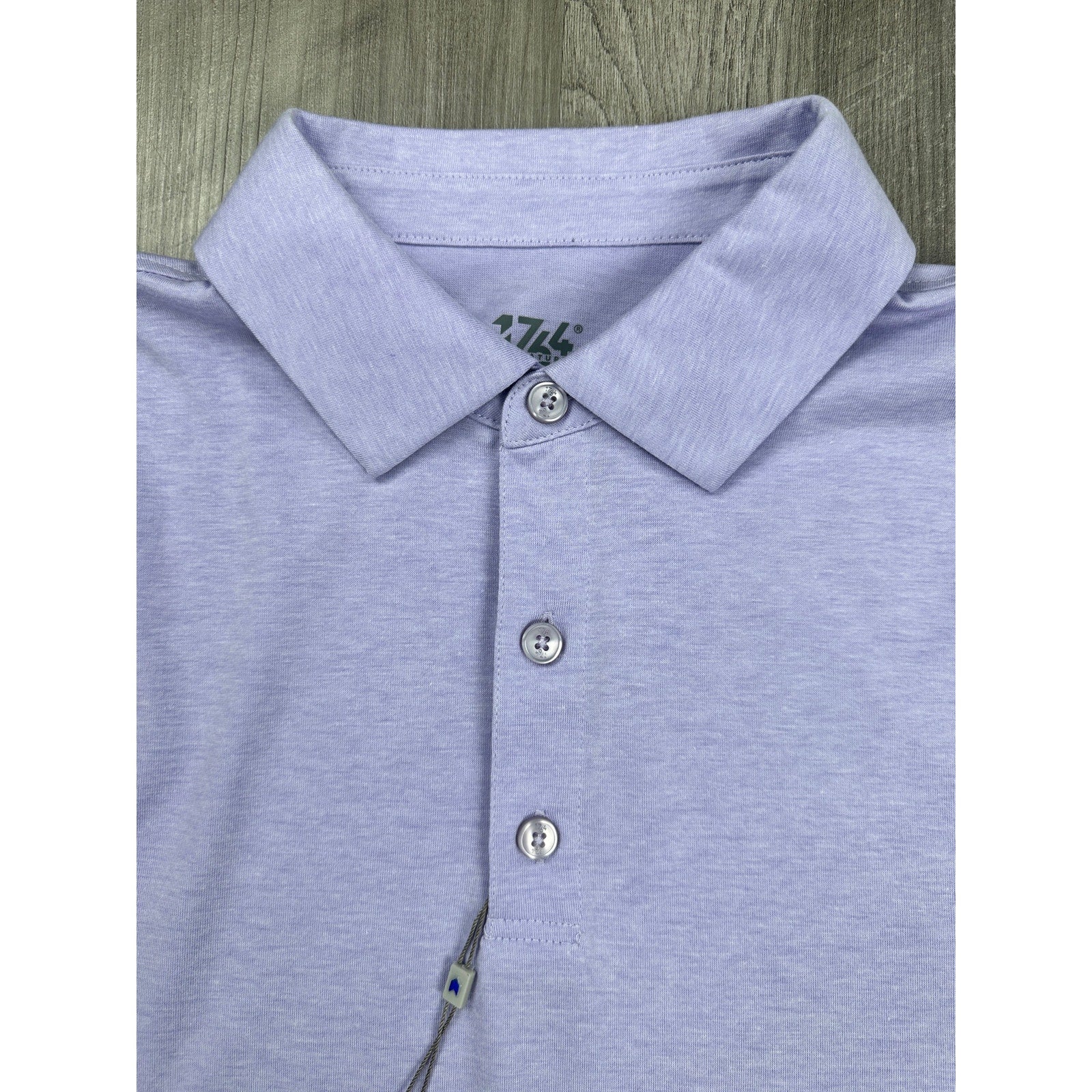 1764 Signature Beach Polo in Lavender Heather — Size Medium
