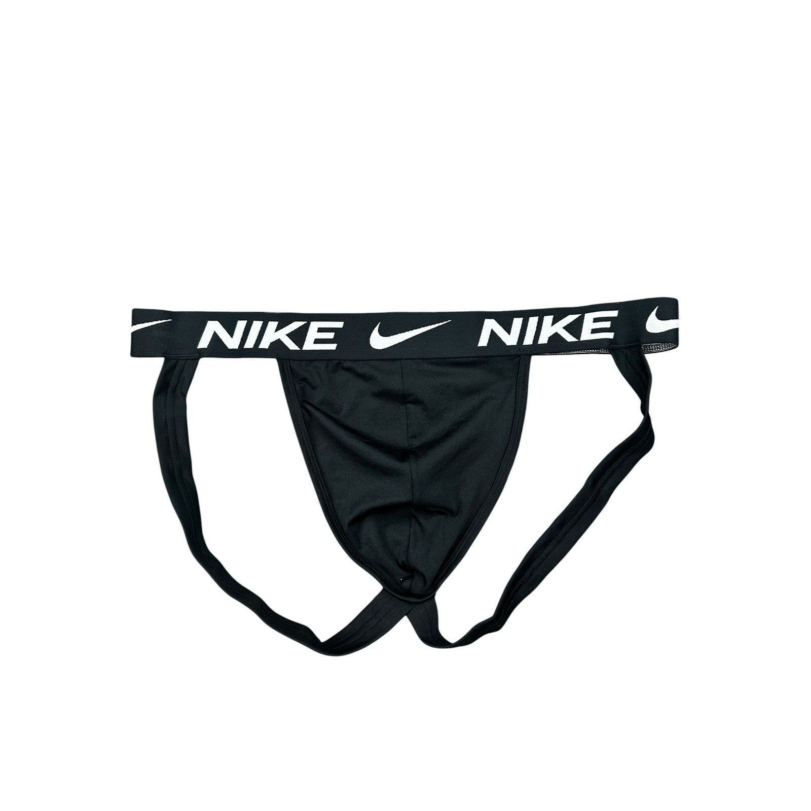 Nike Dri-FIT Essential Microfiber Jockstrap — 3 Pack in Black — Size 2XL