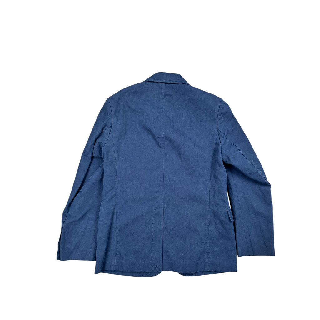 Alex Mill Cotton Linen Cooper Blazer in Navy — Size Small