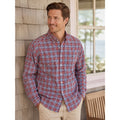 Vineyard Vines Gilbert’s Pond Plaid Slim Fit Tucker Long Sleeve Button Down - XL