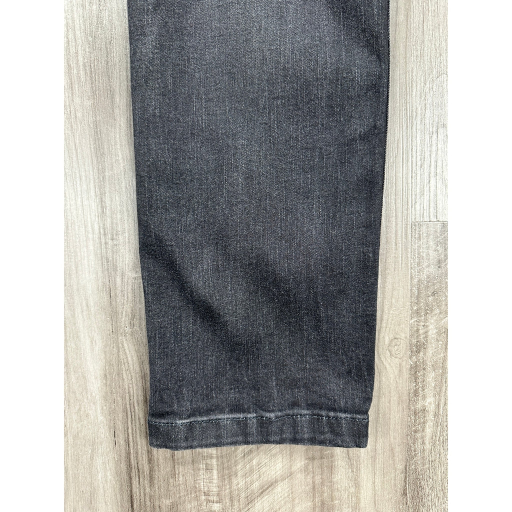Mugsy Mags Modern Slim Straight Stretch Jean in Washed Black — Size 30x30 // Preowned