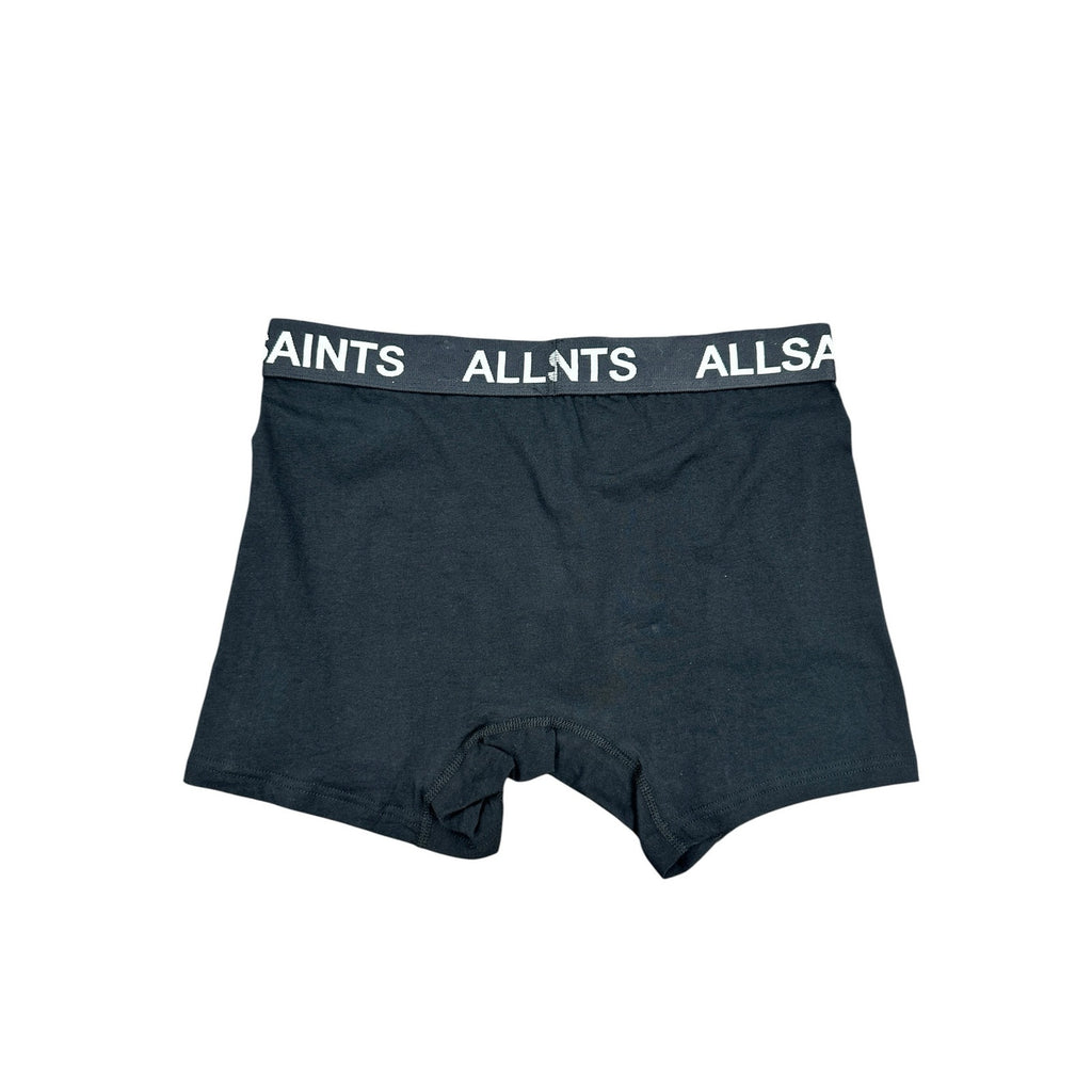 All Saints Underground Organic Cotton 4-Way Stretch 5-Inch Boxer Brief 3-Pack in Grey Multi — Size Small