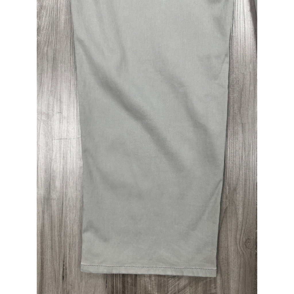 Peter Millar Signature Sateen Classic Fit 5 Pocket Pants in Gray — Size 44x30 // Preowned