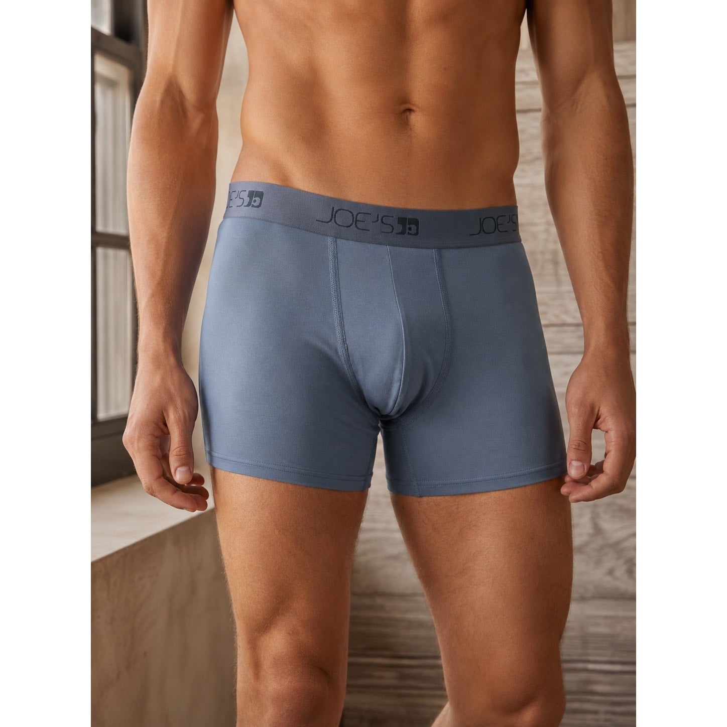 Joe's Jeans Everyday Luxe Soft Stretch Boxer Brief 5-Pack in Navy — Size Medium