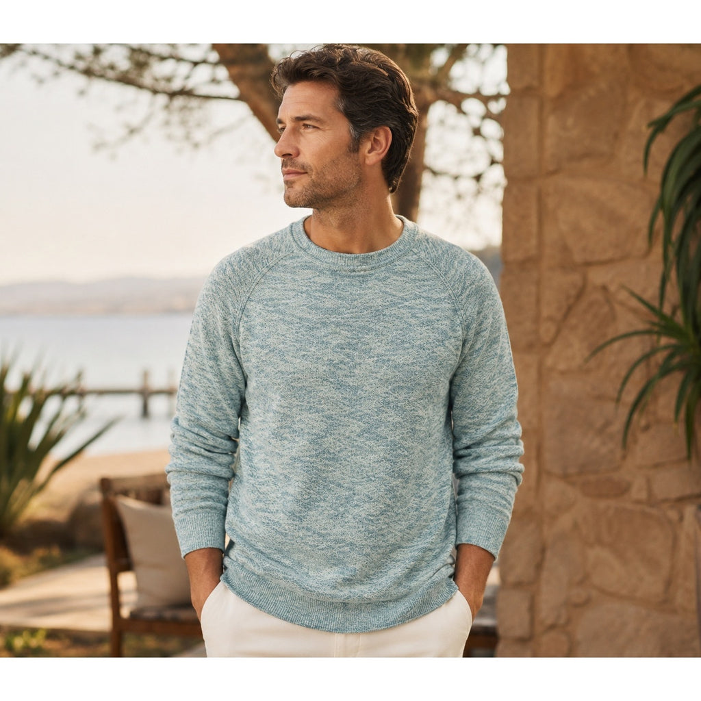 Tommy Bahama Sandscape Crewneck Sweater - Large