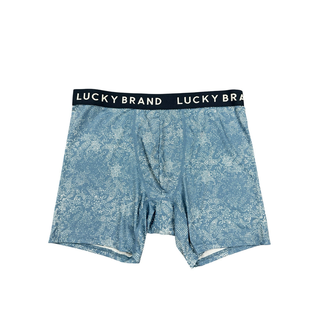 Lucky Brand Effortless Stretch 6-Inch Boxer Briefs 7-Pack — Size XL