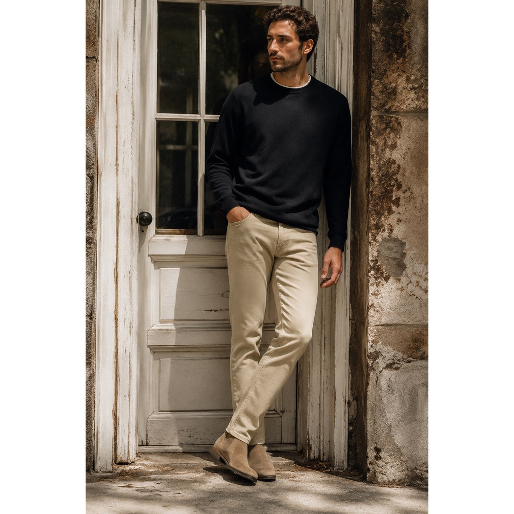 Rag & Bone RB 2 Slim Fit Jeans in Beige — Size 32x32