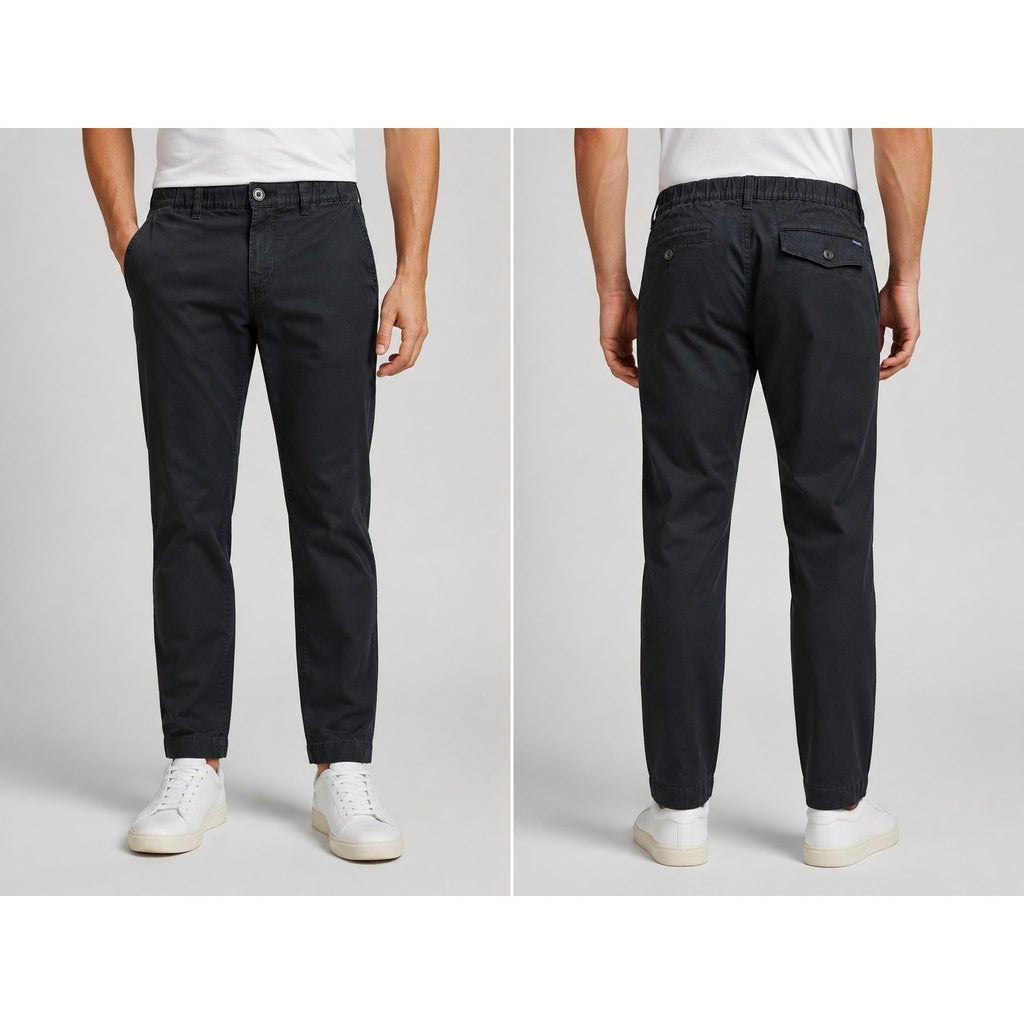 Chubbies The Dark 'N Stormies Originals Stretch Twill Chino Pants in Black — Size Small // Preowned