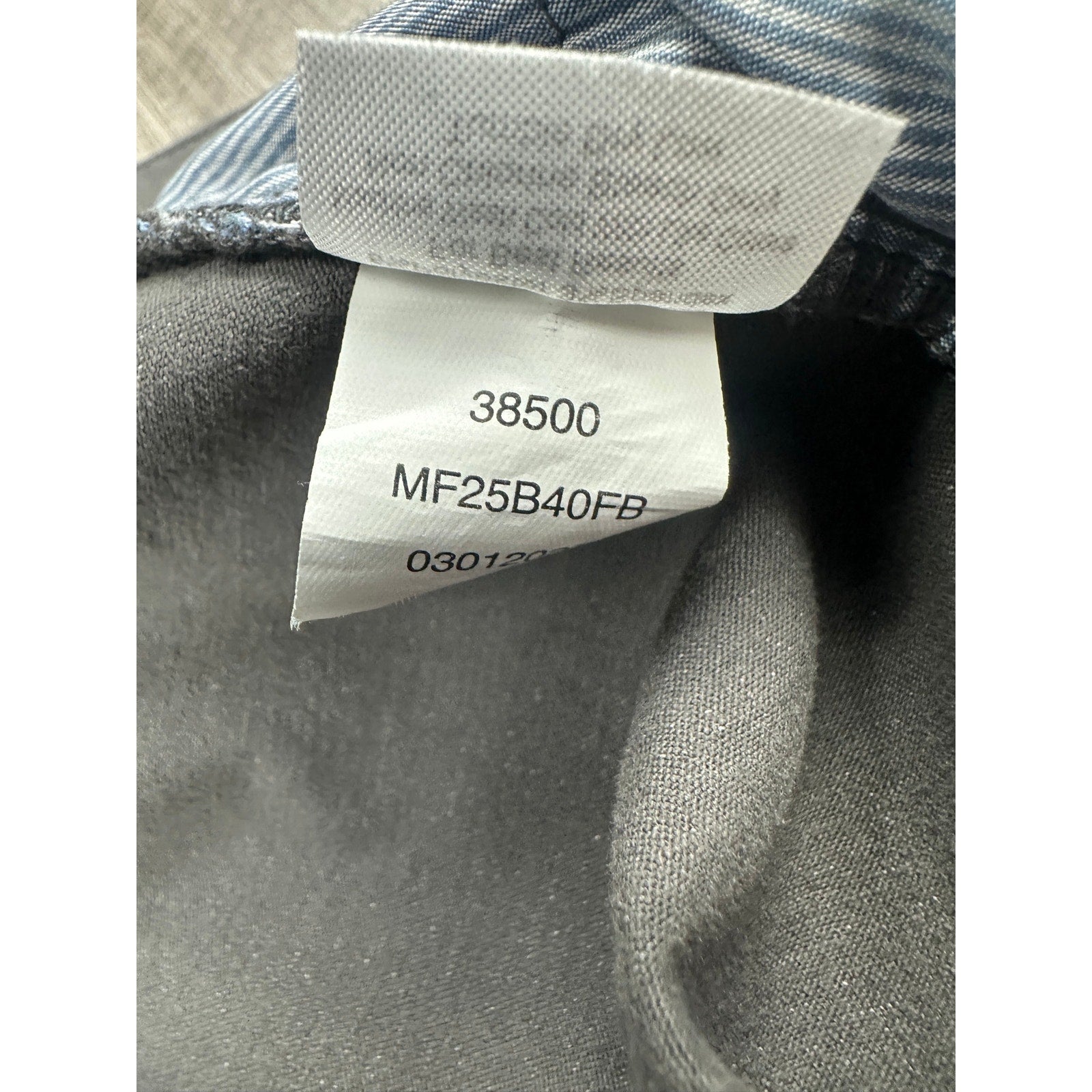 Peter Millar Signature Sateen Classic Fit 5 Pocket Pants in Gray — Size 44x30 // Preowned