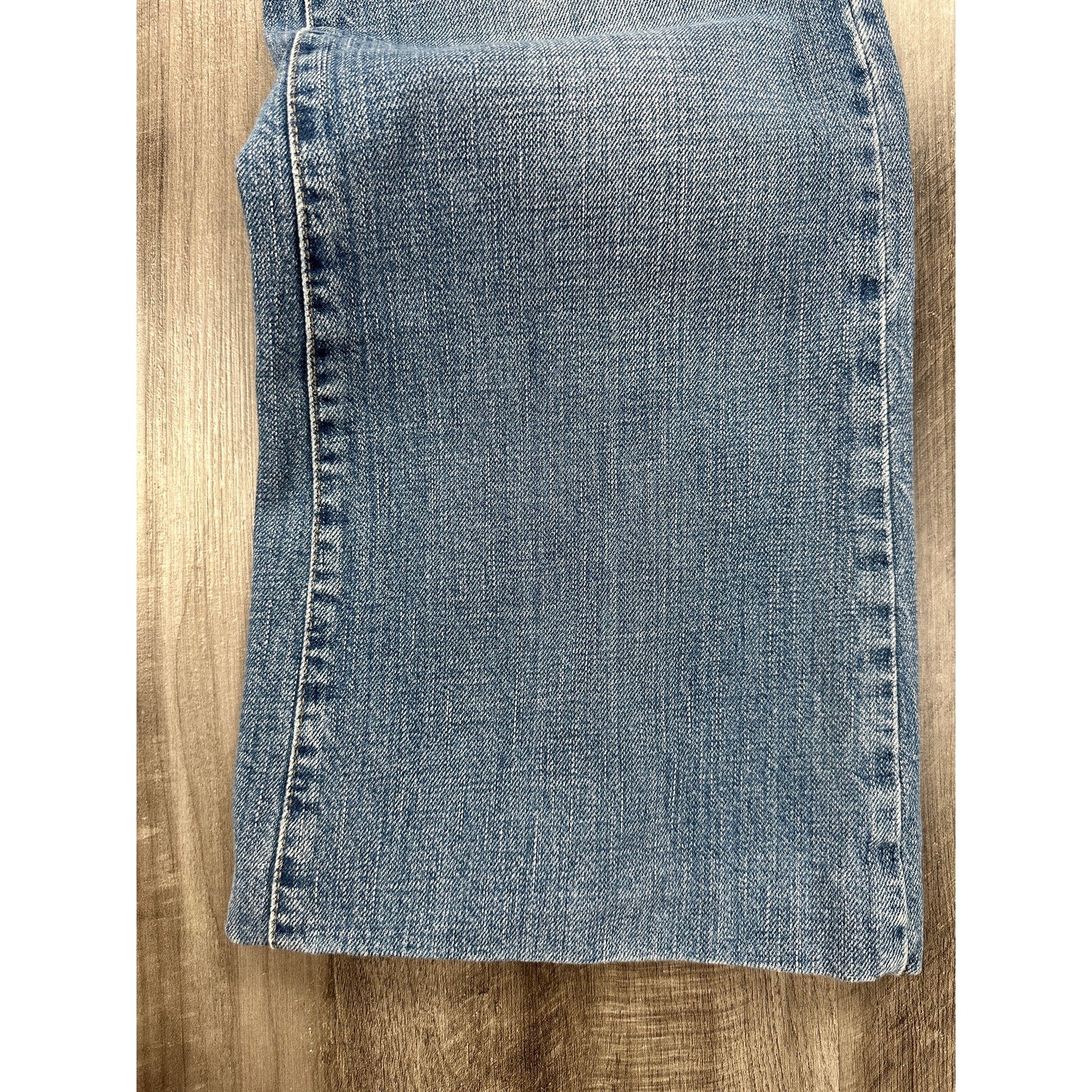 Armani Jeans Vintage 90s Y2K Eagle Logo Indigo 003 Series Bootcut Jeans in Blue — Size 32 // Preowned
