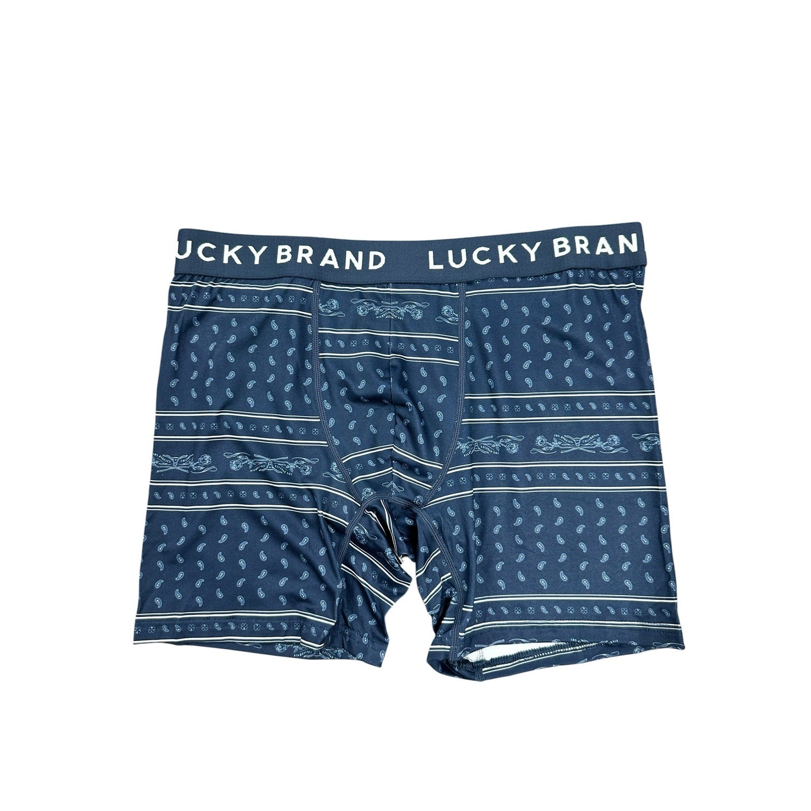 Lucky Brand Essential Soft Contour Pouch Boxer Briefs 4-Pack — Size Large