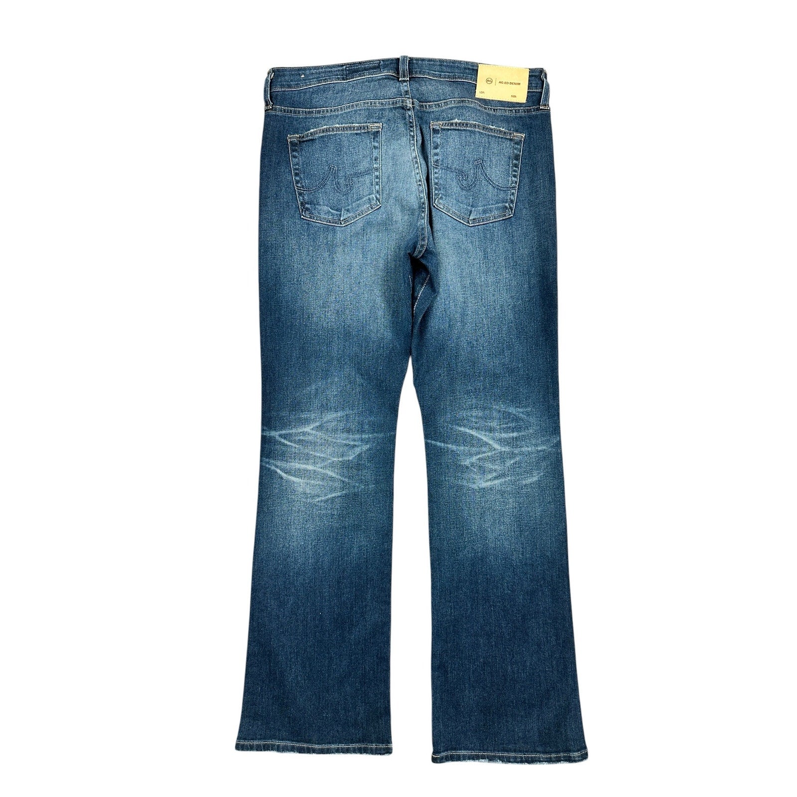 Adriano Goldschmied The Clint Classic Bootcut Japanese Fabric AG-ED Denim Jeans in Blue — Size 34x32 // Preowned