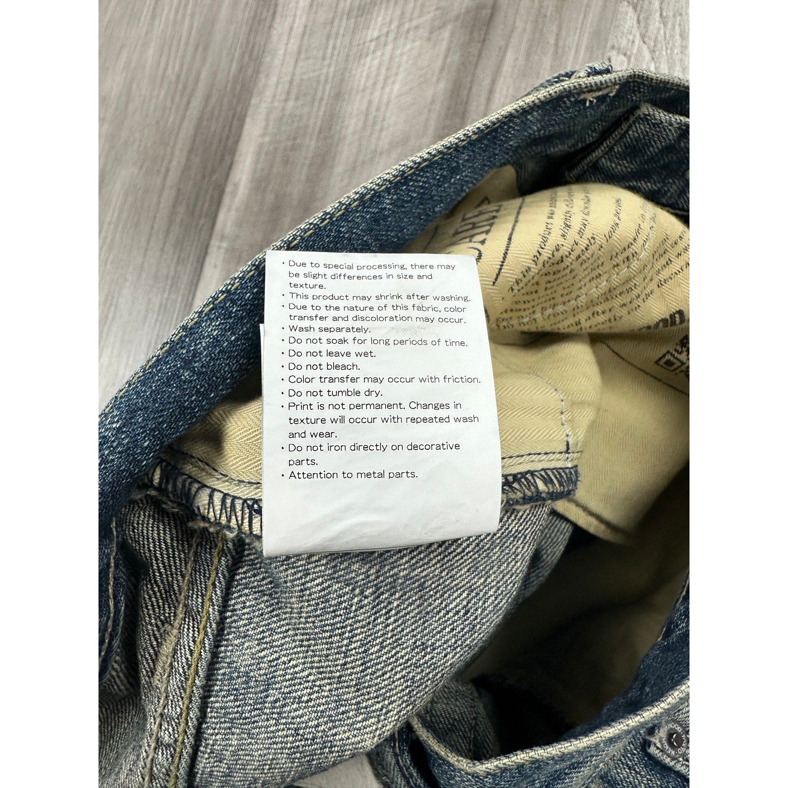 Neighborhood 242 DP-MID Made in Japan Jeans in Blue — Size Large // Preowned