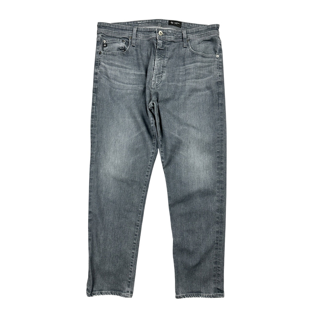 AG Adriano Goldschmied Tellis Modern Slim Jeans in Strayhorn Gray — Size 38 // Preowned