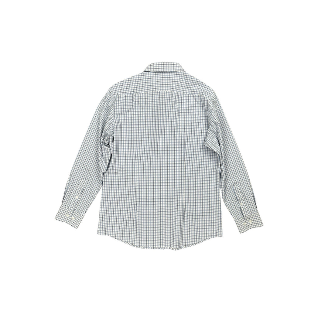Mizzen+Main Leeward Performance Trim Fit Checkered Long Sleeve Button Down Shirt — Size XL // Preowned
