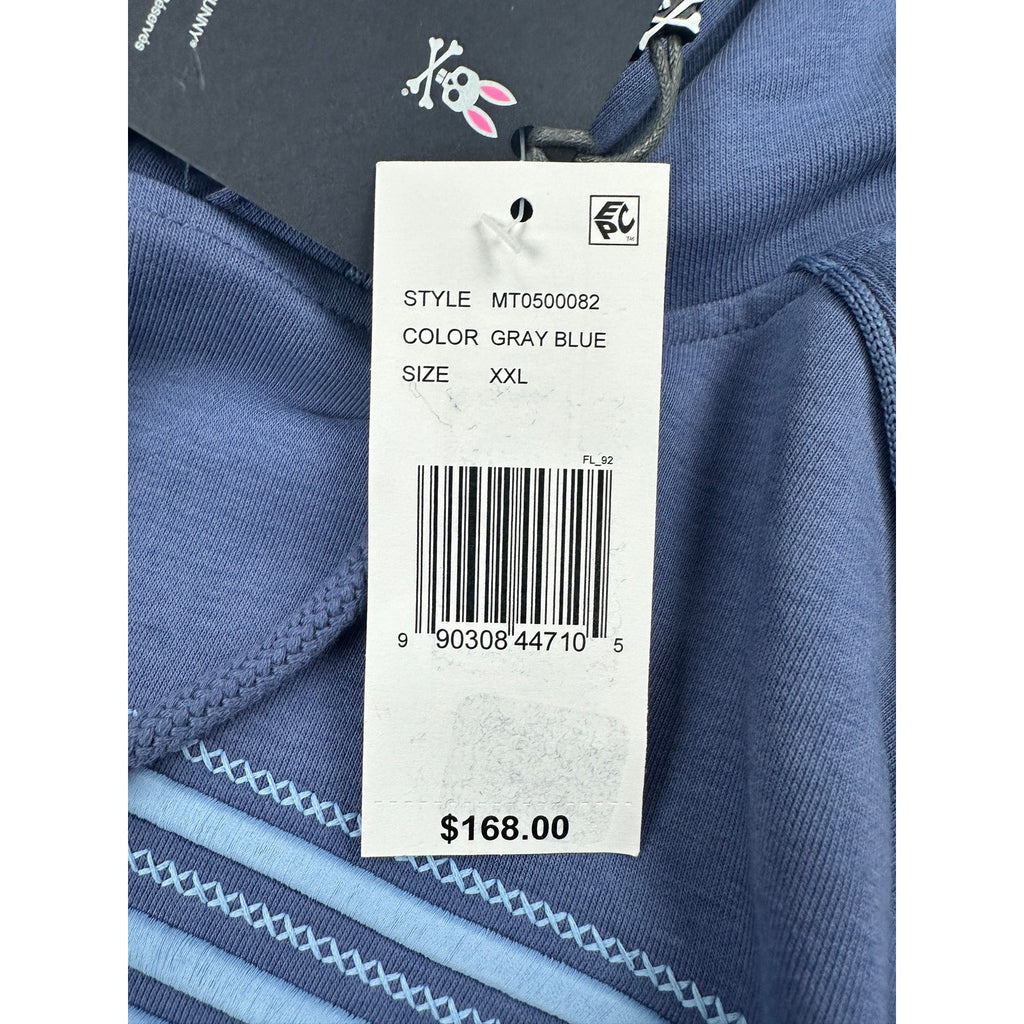 Psycho Bunny Gio Embroidered Pullover Hoodie — Size 2XL