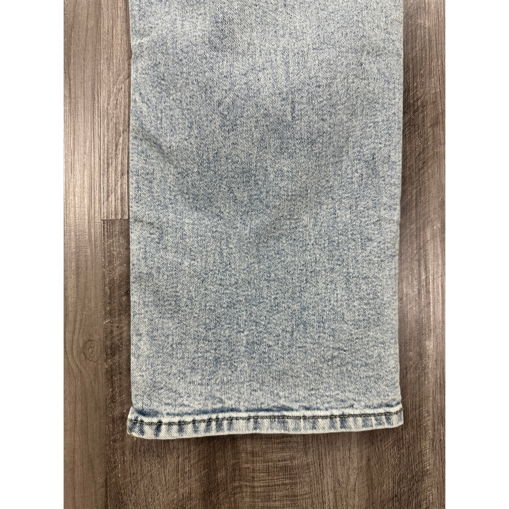 Buffalo David Bitton Ash Slim Stretch Jeans in Bleached and Blasted — Size 34x32