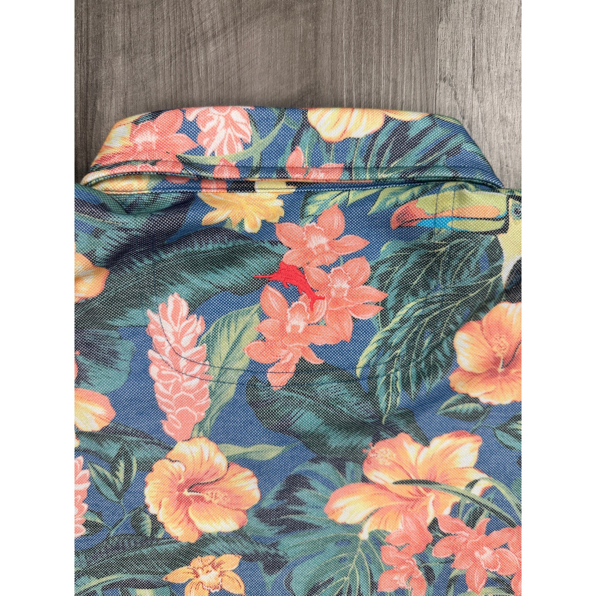 Tommy Bahama Toucan Paradise IslandZone Polo — Size XL