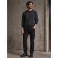 AG Adriano Goldschmied Everett Slim Straight Pants in Black — Size 34x34 // Preowned