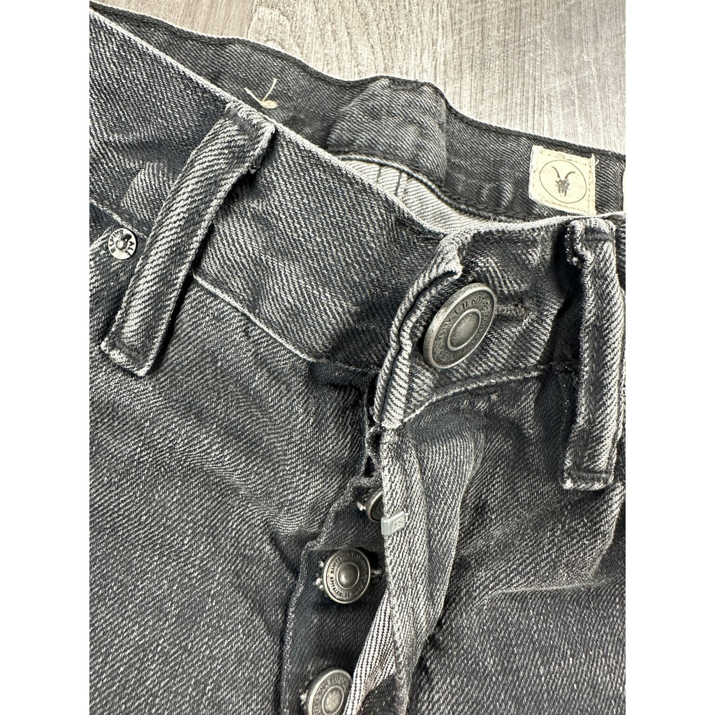 All Saints Cigarette Skinny Jean in Washed Black — Size 28 // Preowned