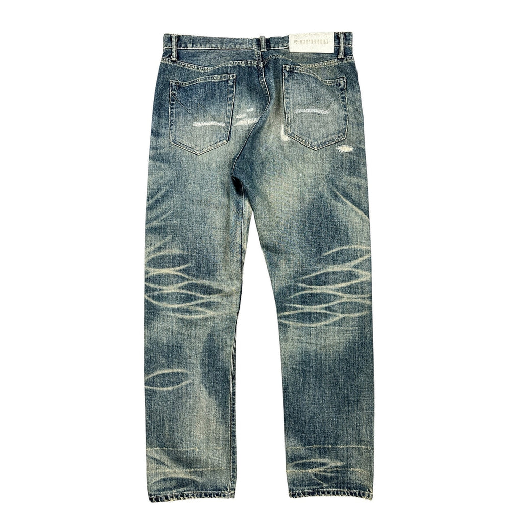 Neighborhood 242 DP-MID Made in Japan Jeans in Blue — Size Large // Preowned