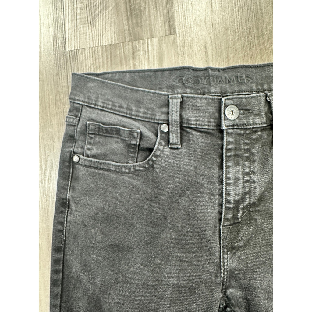 Cody James Jackson Slim Straight Stretch Jean in Night Rider Black — Size 34x32 // Preowned