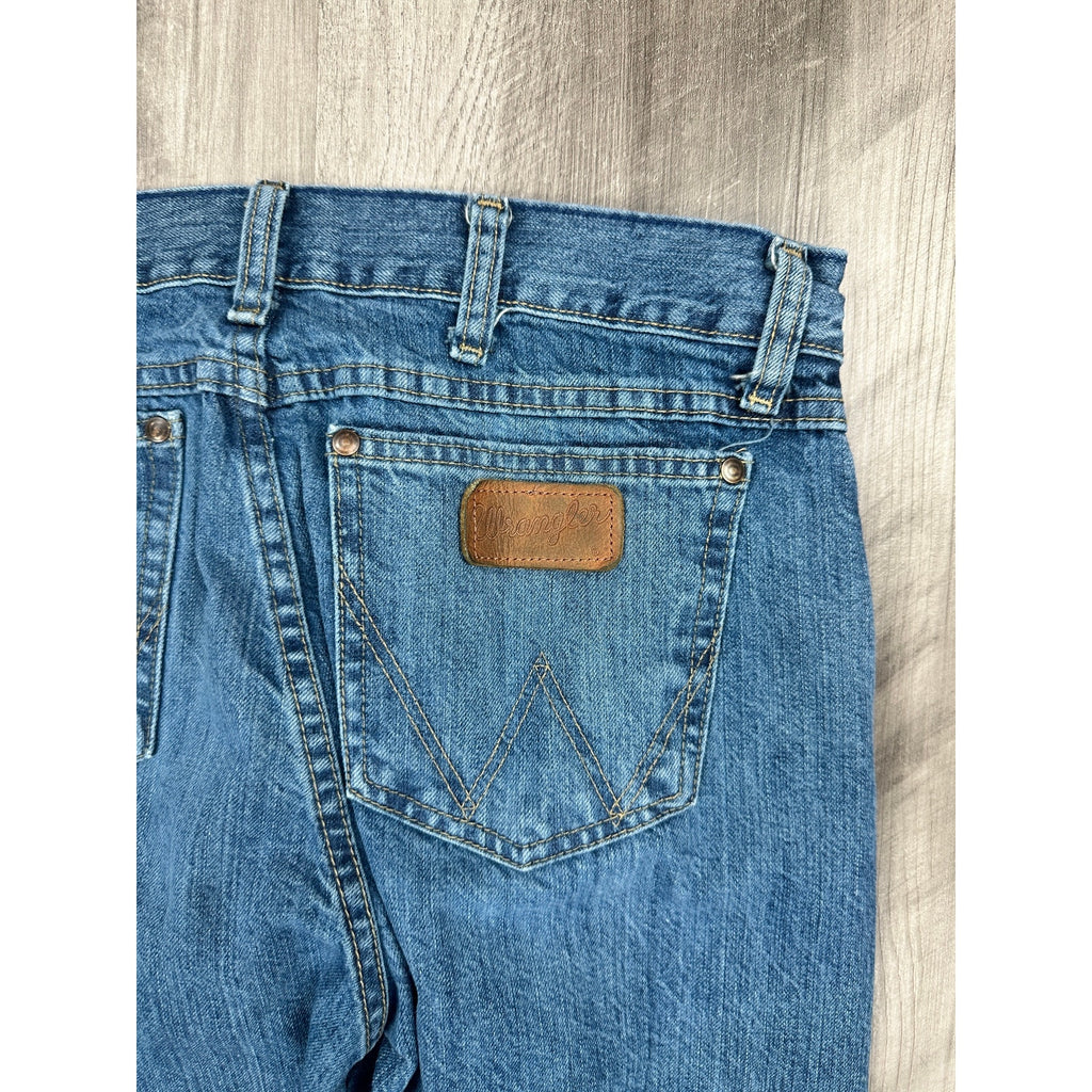 Wrangler RETRO Slim Bootcut Jeans in Blue — Size 30x32 // Preowned