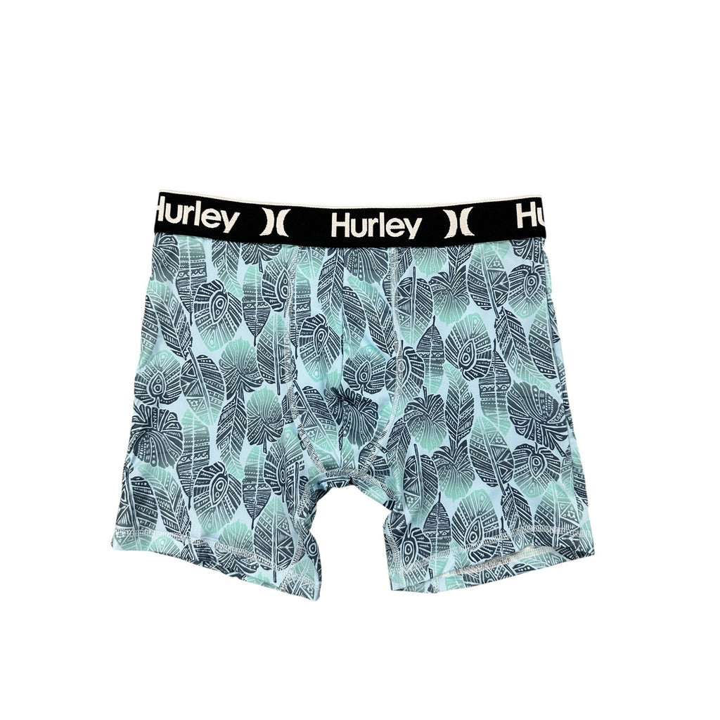 Hurley 6-Inch No Fly Pouch Sweat Wicking Boxer Briefs 5-Pack — Size Small