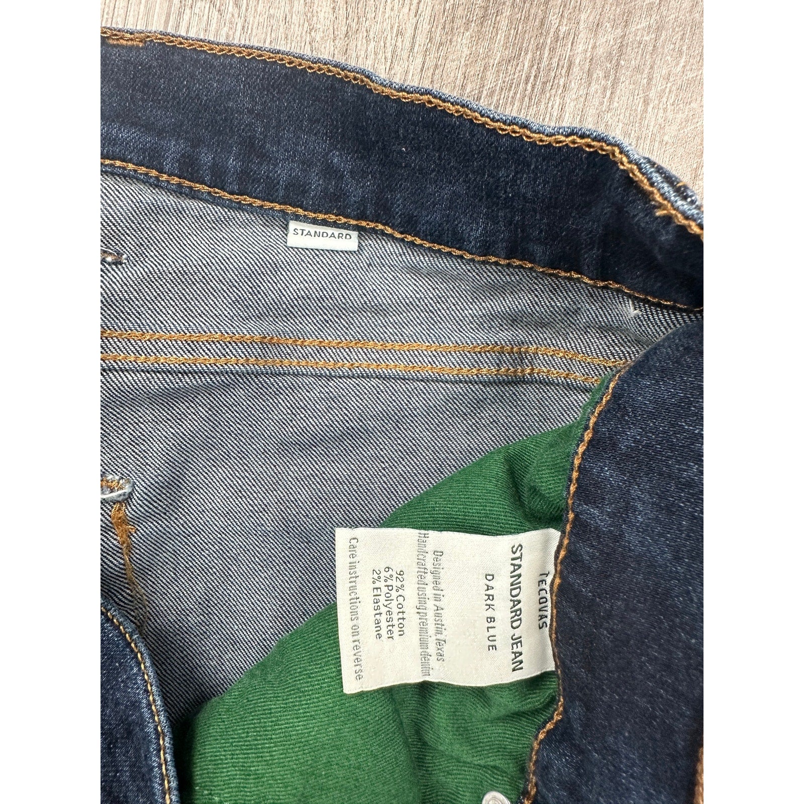Tecovas Standard Straight Jean in Dark Blue — Size 33x32 // Preowned