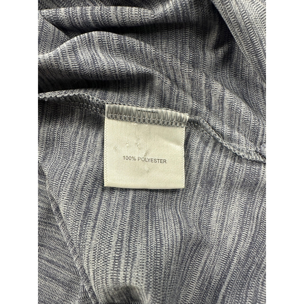 Peter Millar Featherweight Melange Golf Polo in Heather Gray — Size XL // Preowned