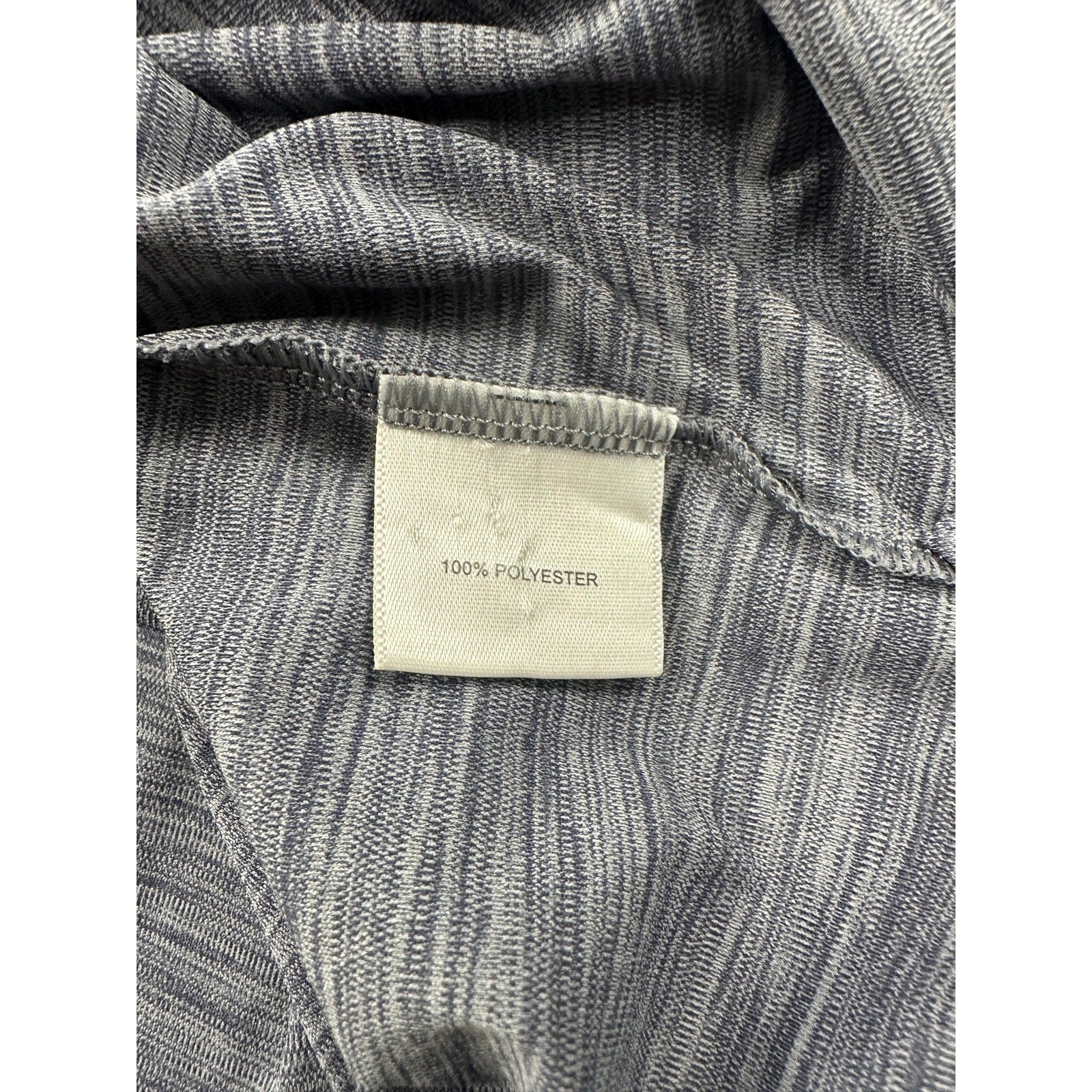 Peter Millar Featherweight Melange Golf Polo in Heather Gray — Size XL // Preowned