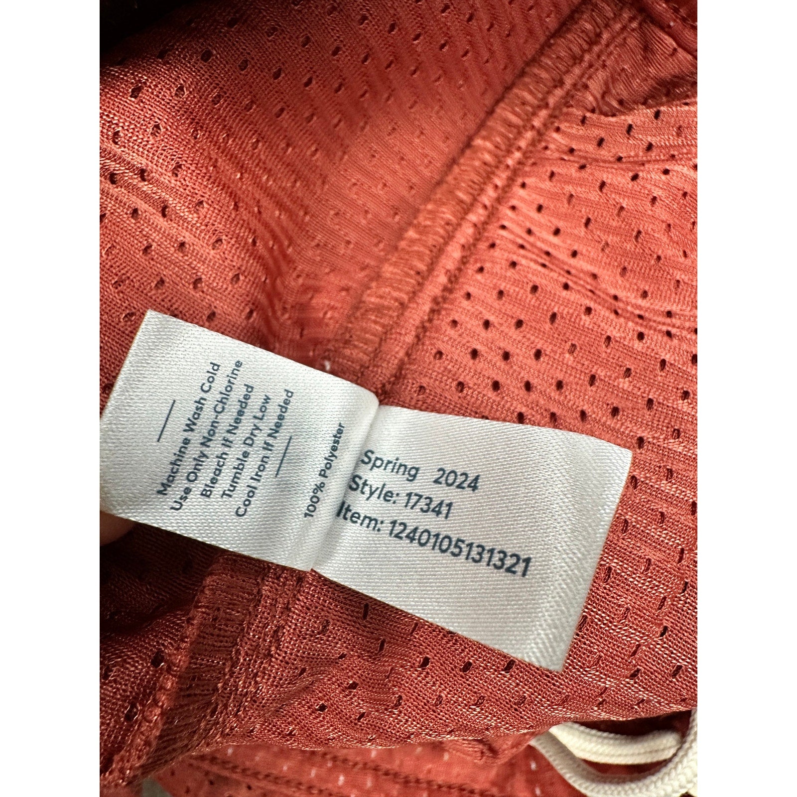 Marine Layer 6" Mesh Shorts in Baked Clay — Size 2XL