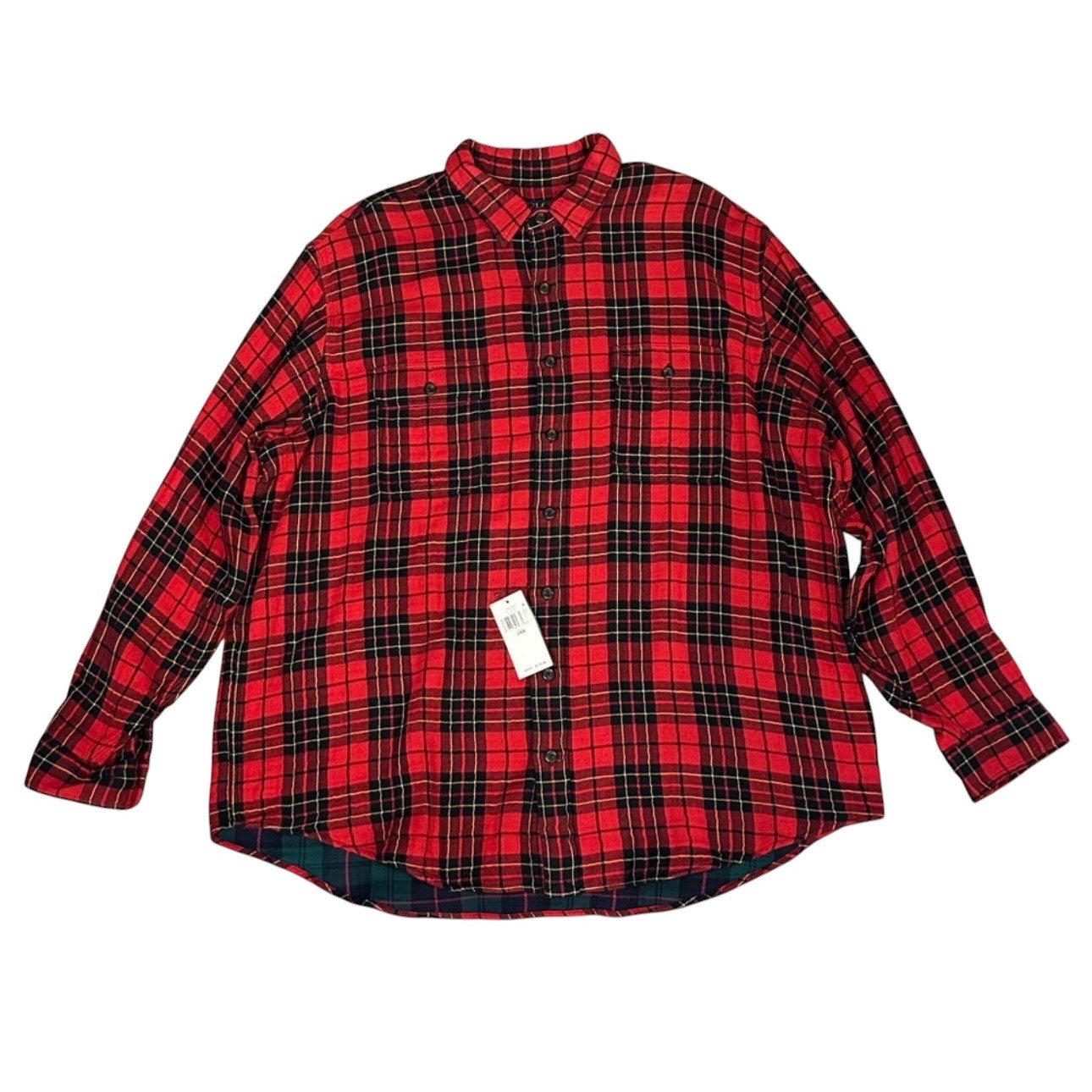 Polo Ralph Lauren Classic Soft Flannel Plaid Long Sleeve Button Down - 2XB